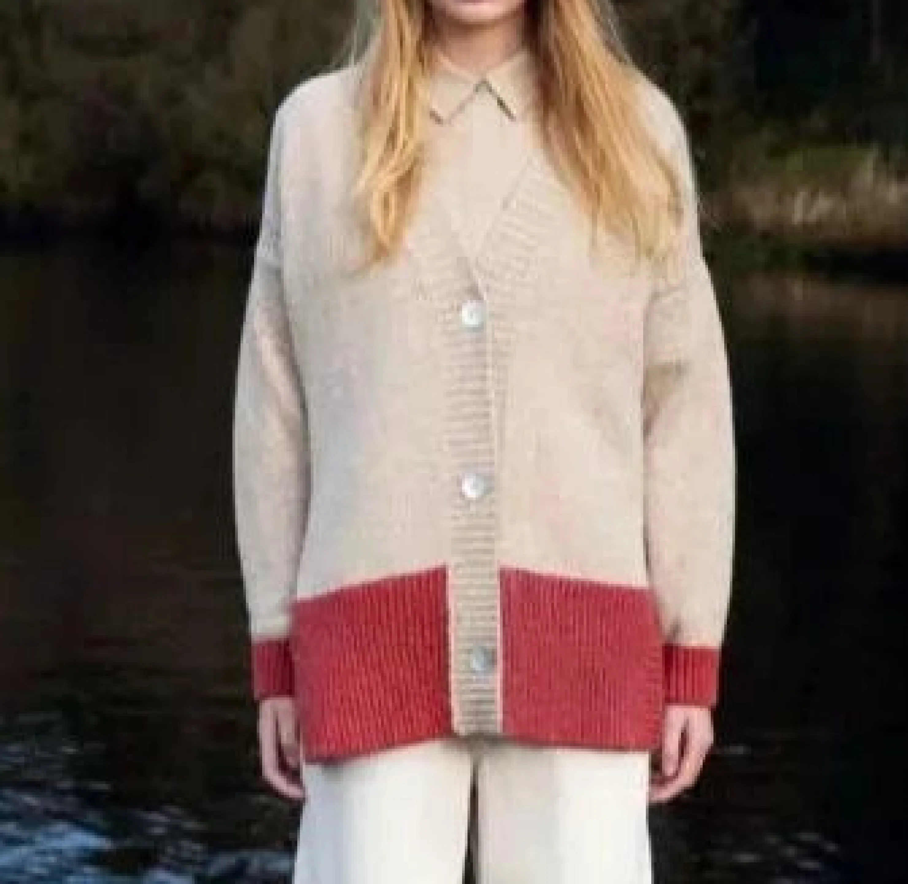 Hot Irelandseye Hawthorne Contrast Cardigan Women Tops