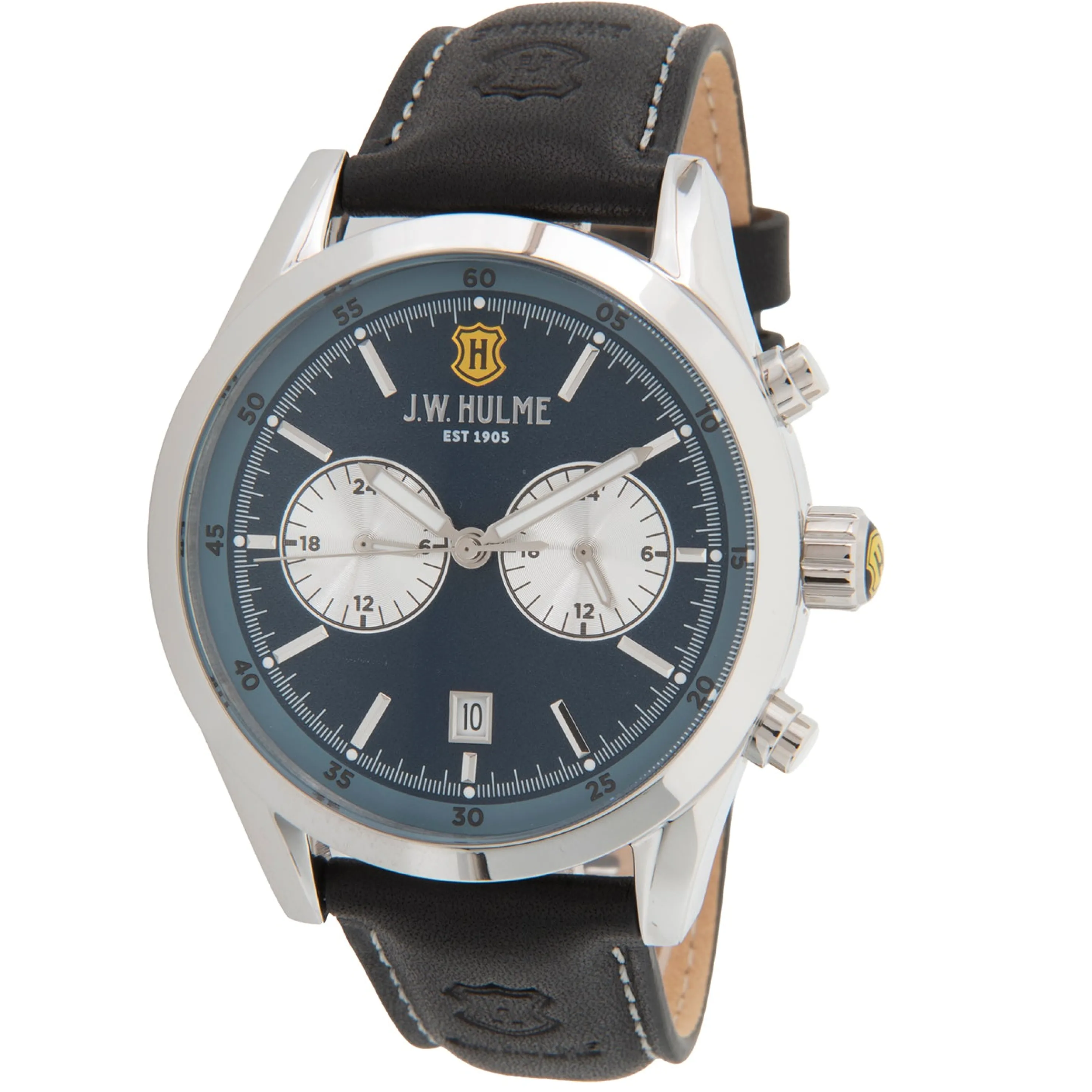 Hot 44Mm Quartz Leather Strap Watch Men's Watches