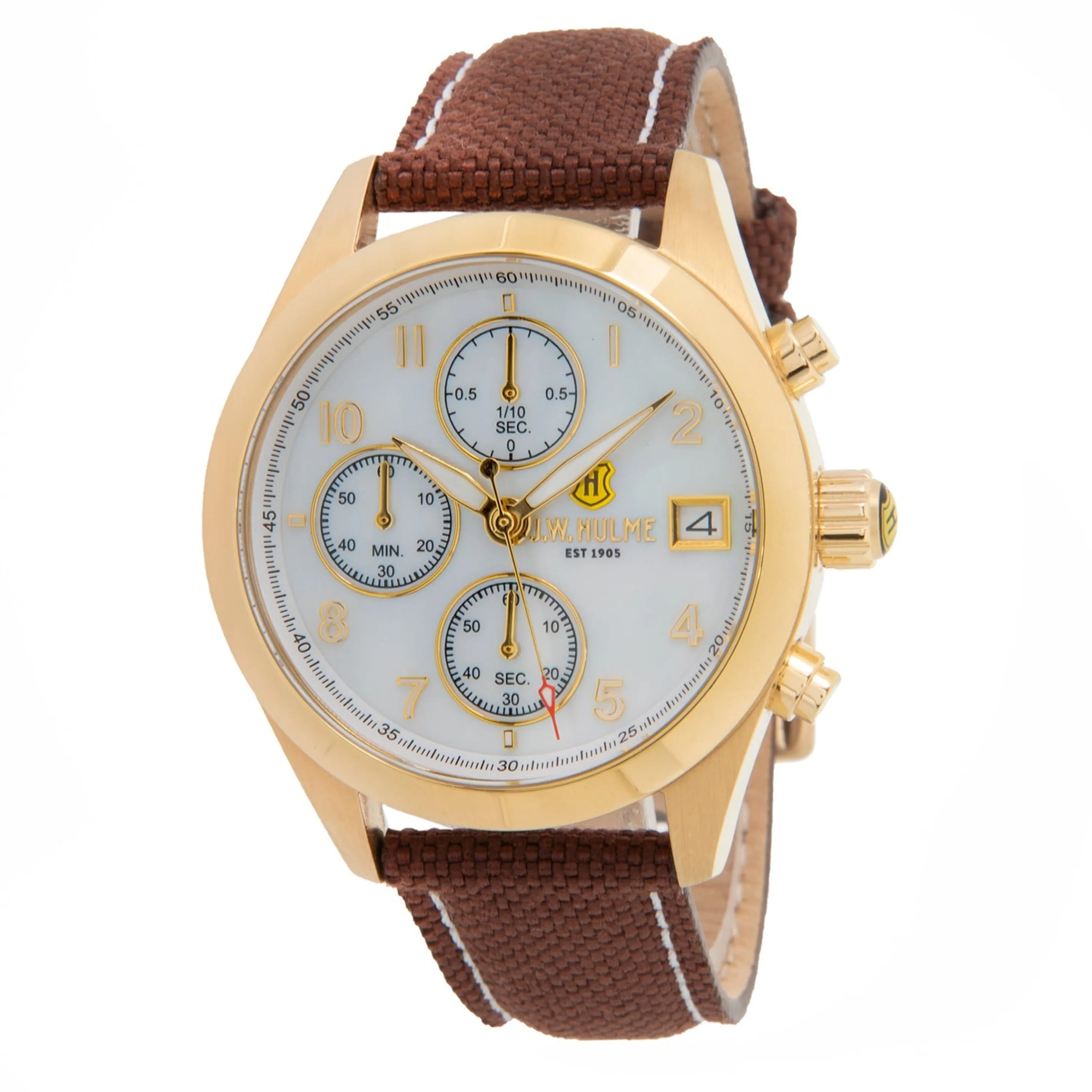 Clearance 36Mm Quartz Nylon Strap Watch Two-Tone Women's Watches