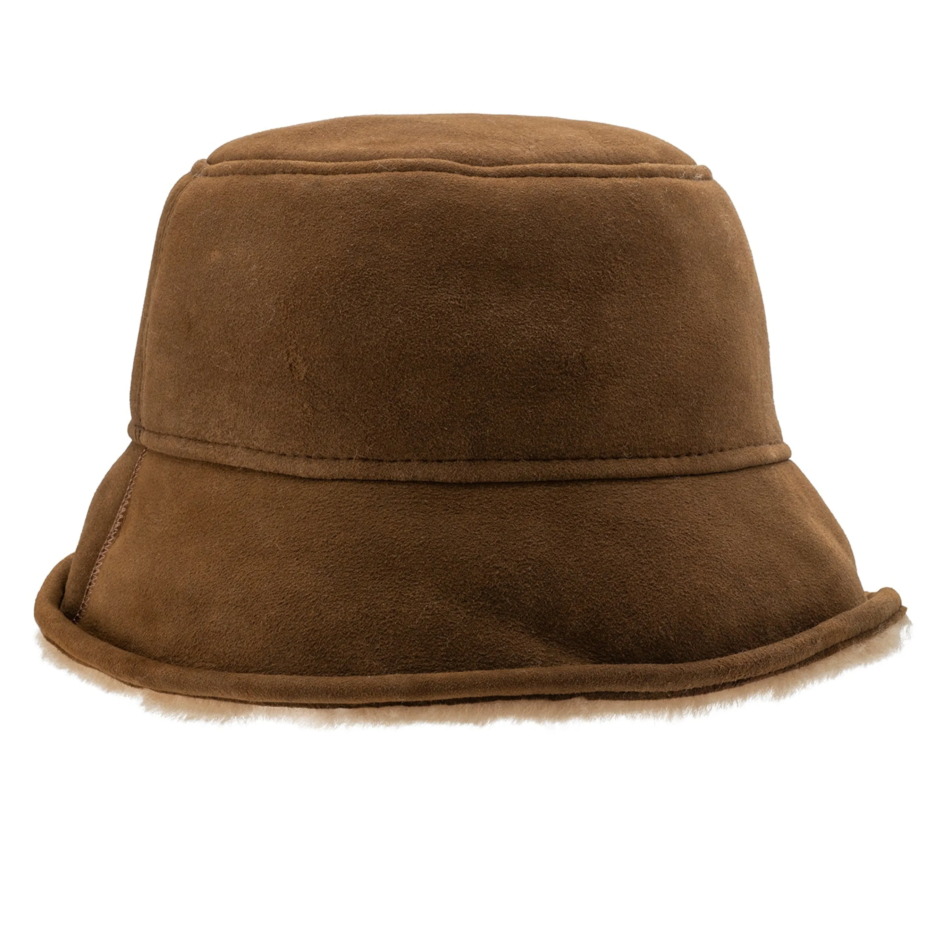 Fashion Shearling Bucket Hat Women Accessories