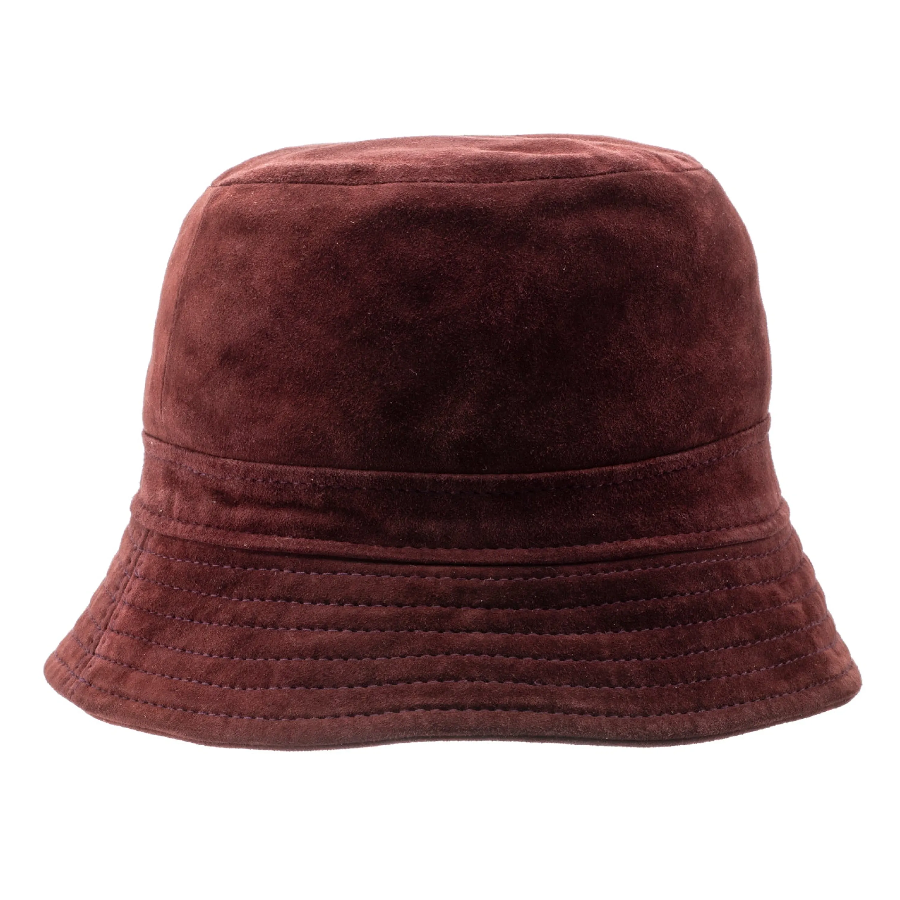 Hot Suede Bucket Hat Women Outerwear